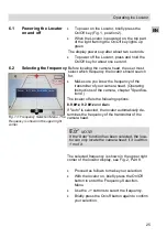 Preview for 25 page of Wohler L 200 Operation Manual