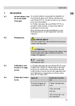 Preview for 27 page of Wohler RP 72 Operating Manual