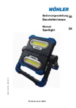 Wohler Spotlight Manual preview