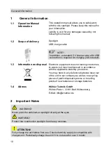 Preview for 10 page of Wohler Spotlight Manual