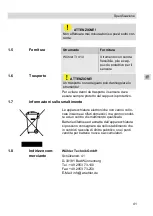 Preview for 41 page of Wohler TI 410 Operating Manual