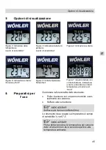 Preview for 45 page of Wohler TI 410 Operating Manual