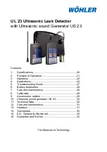 Preview for 19 page of Wohler UL 23 Manual