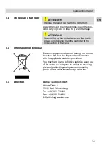 Preview for 21 page of Wohler VE 220 Operating Manual