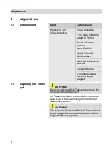 Preview for 4 page of Wohler VE 320 Operating Manual