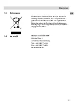 Preview for 5 page of Wohler VE 320 Operating Manual