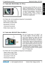 Preview for 9 page of Wohler VIS 2000 Manual