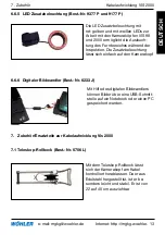 Preview for 13 page of Wohler VIS 2000 Manual