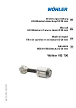 Wohler VIS 700 Manual preview