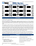 Preview for 4 page of Wohler VMQ-2D User Manual