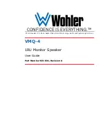 Wohler VMQ-4 User Manual preview