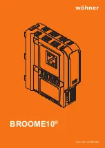 Wöhner BROOME10 Quick Start Manual preview