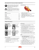 Предварительный просмотр 42 страницы Wolf Garten 2.32 E-1 Operating Instructions Manual