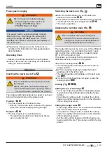 Предварительный просмотр 17 страницы Wolf Garten 72V Li-ION POWER 55H Original Operating Instructions