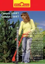 Предварительный просмотр 1 страницы Wolf Garten Campus 250 RT Operating Instructions Manual