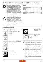 Предварительный просмотр 6 страницы Wolf Garten Campus 250 RT Operating Instructions Manual