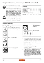 Предварительный просмотр 11 страницы Wolf Garten Campus 250 RT Operating Instructions Manual