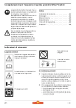 Предварительный просмотр 22 страницы Wolf Garten Campus 250 RT Operating Instructions Manual