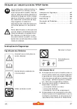 Предварительный просмотр 37 страницы Wolf Garten Campus 250 RT Operating Instructions Manual