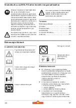 Предварительный просмотр 67 страницы Wolf Garten Campus 250 RT Operating Instructions Manual