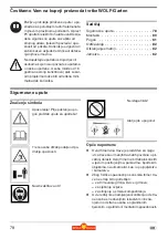 Предварительный просмотр 78 страницы Wolf Garten Campus 250 RT Operating Instructions Manual