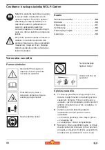 Предварительный просмотр 88 страницы Wolf Garten Campus 250 RT Operating Instructions Manual