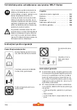 Предварительный просмотр 104 страницы Wolf Garten Campus 250 RT Operating Instructions Manual