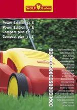 Wolf Garten Compact plus 34 E Instruction Manual preview