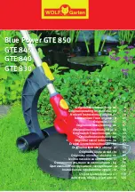 Предварительный просмотр 1 страницы Wolf Garten GTE 830 Original Operating Instructions