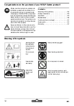 Предварительный просмотр 12 страницы Wolf Garten GTE 830 Original Operating Instructions