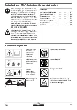 Предварительный просмотр 67 страницы Wolf Garten GTE 830 Original Operating Instructions