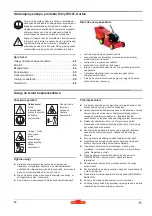 Предварительный просмотр 62 страницы Wolf Garten HBM Power 46 BA Instruction Manual