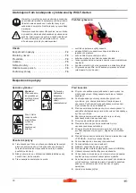 Предварительный просмотр 72 страницы Wolf Garten HBM Power 46 BA Instruction Manual