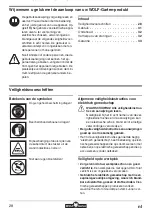 Предварительный просмотр 28 страницы Wolf Garten HS 50 E Original Operating Instructions