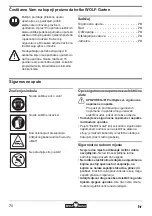 Предварительный просмотр 70 страницы Wolf Garten HS 50 E Original Operating Instructions