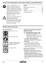 Предварительный просмотр 75 страницы Wolf Garten HS 50 E Original Operating Instructions