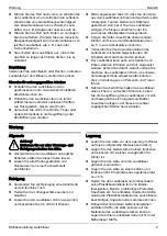 Предварительный просмотр 13 страницы Wolf Garten LBB 36 Operating Instructions Manual