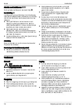 Предварительный просмотр 62 страницы Wolf Garten LBB 36 Operating Instructions Manual