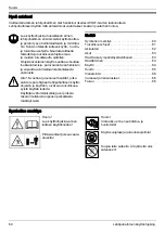 Предварительный просмотр 64 страницы Wolf Garten LBB 36 Operating Instructions Manual