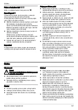 Предварительный просмотр 111 страницы Wolf Garten LBB 36 Operating Instructions Manual