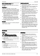 Предварительный просмотр 125 страницы Wolf Garten LBB 36 Operating Instructions Manual