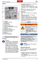 Preview for 5 page of Wolf Garten Li-High Energy 72V Original Operating Instructions