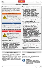 Preview for 48 page of Wolf Garten Li-High Energy 72V Original Operating Instructions