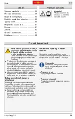 Preview for 59 page of Wolf Garten Li-High Energy 72V Original Operating Instructions