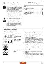 Предварительный просмотр 24 страницы Wolf Garten LI-ION POWER BA 700 Operating Instructions Manual