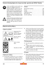 Предварительный просмотр 49 страницы Wolf Garten LI-ION POWER BA 700 Operating Instructions Manual