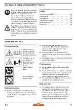 Предварительный просмотр 75 страницы Wolf Garten LI-ION POWER BA 700 Operating Instructions Manual