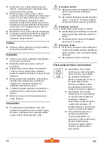 Предварительный просмотр 94 страницы Wolf Garten LI-ION POWER CSA 700 Original Operating Instructions