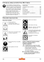 Предварительный просмотр 109 страницы Wolf Garten LI-ION POWER CSA 700 Original Operating Instructions