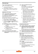 Предварительный просмотр 114 страницы Wolf Garten LI-ION POWER CSA 700 Original Operating Instructions